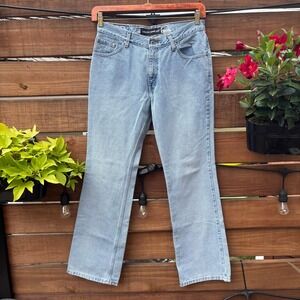 Levi's SilverTab Hipster Boot Cut Jeans Women 13M Light Blue Used Vintage 90s